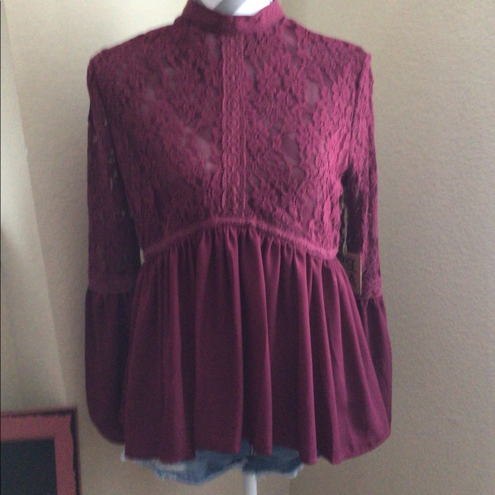 PPLA High Neck Blouse